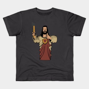 Buddy Christ Axe Thrower | The Axe Shoppe Kids T-Shirt